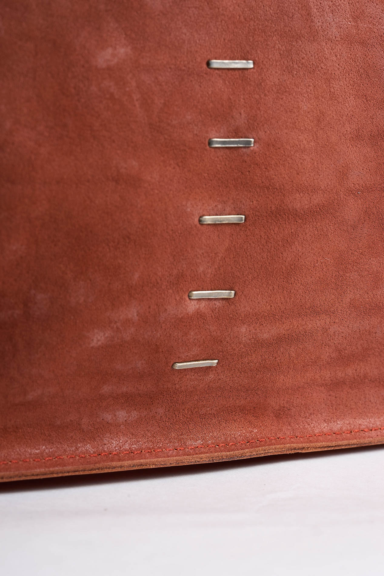 daniele basta leather and silver bags - DETAIL